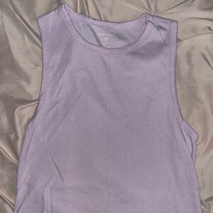 American Eagle Outfitters Lavender Tank Top